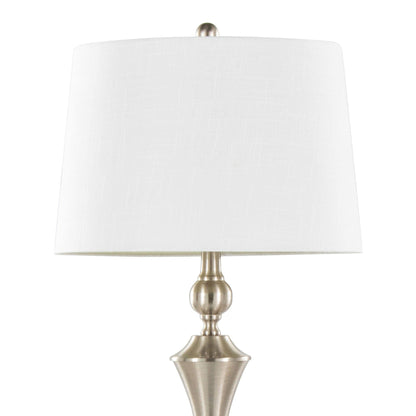 Majestic Office Furniture 30" Metal Table Lamp with Usb - Set of 2