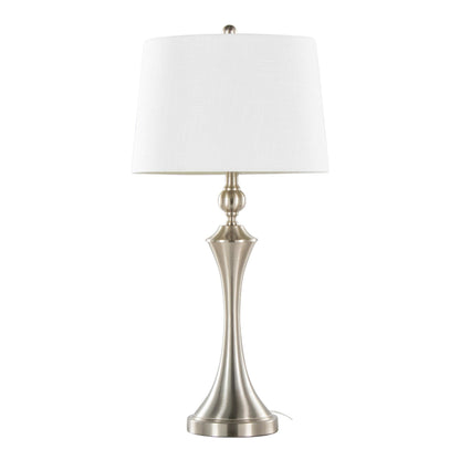 Majestic Office Furniture 30" Metal Table Lamp with Usb - Set of 2