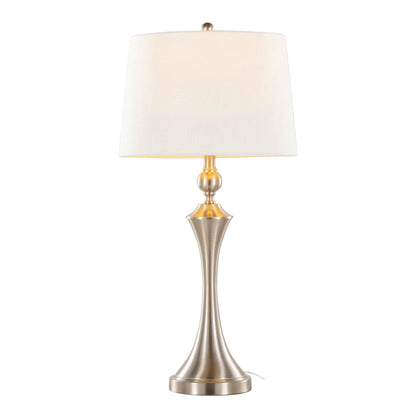 Majestic Office Furniture 30" Metal Table Lamp with Usb - Set of 2