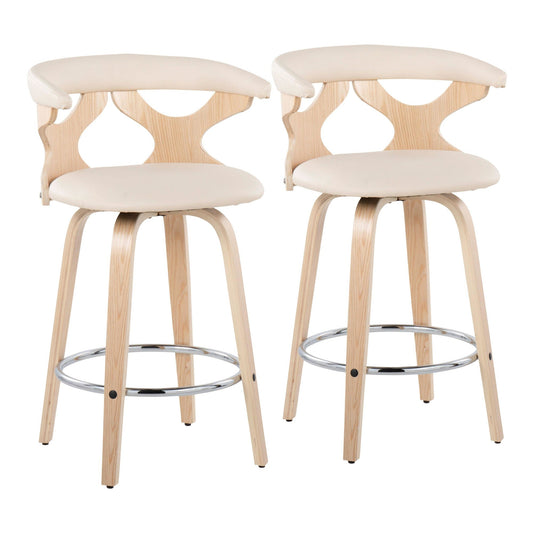Majestic Office Furniture 26" Fixed-Height Counter Stool - Set of 2