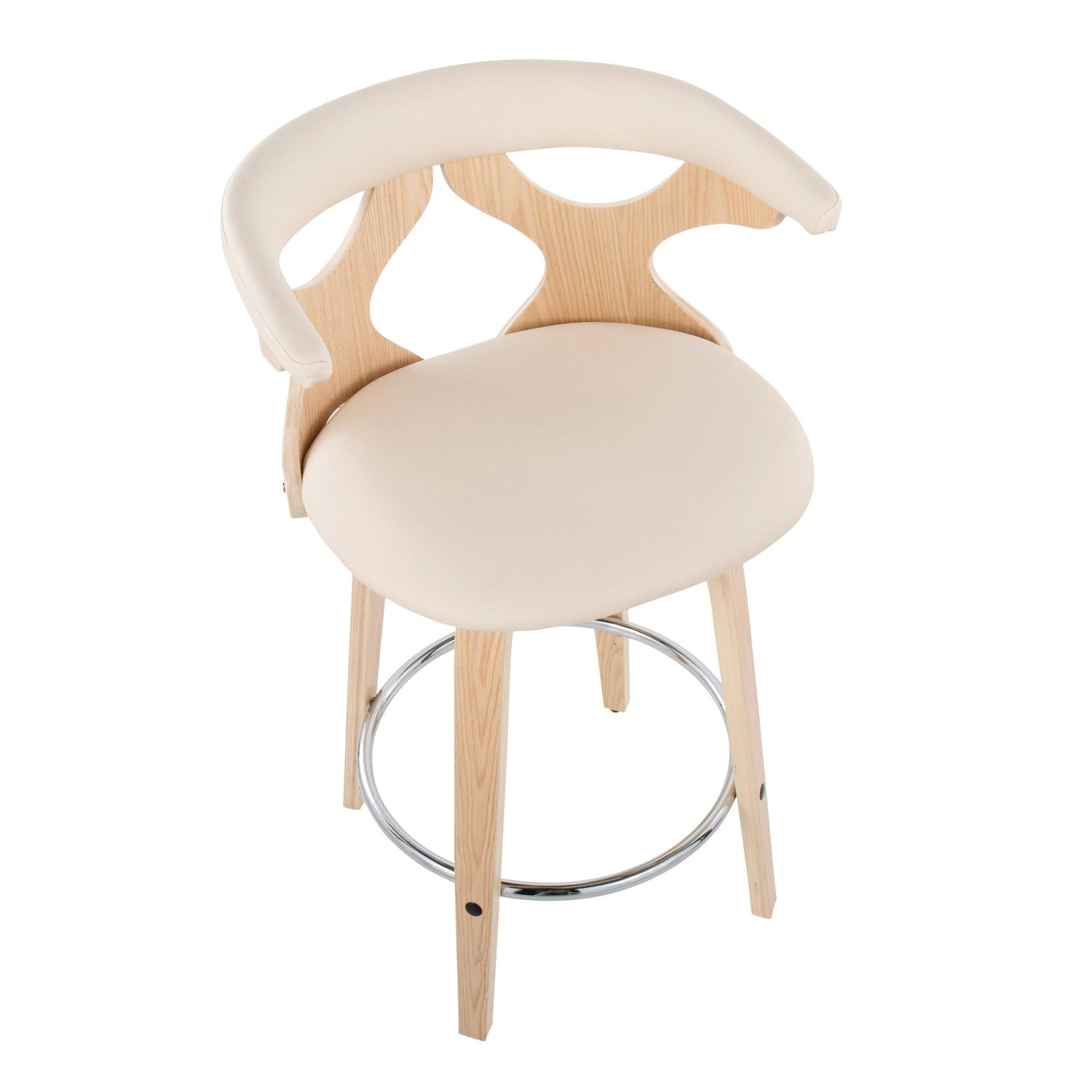 Majestic Office Furniture 26" Fixed-Height Counter Stool - Set of 2