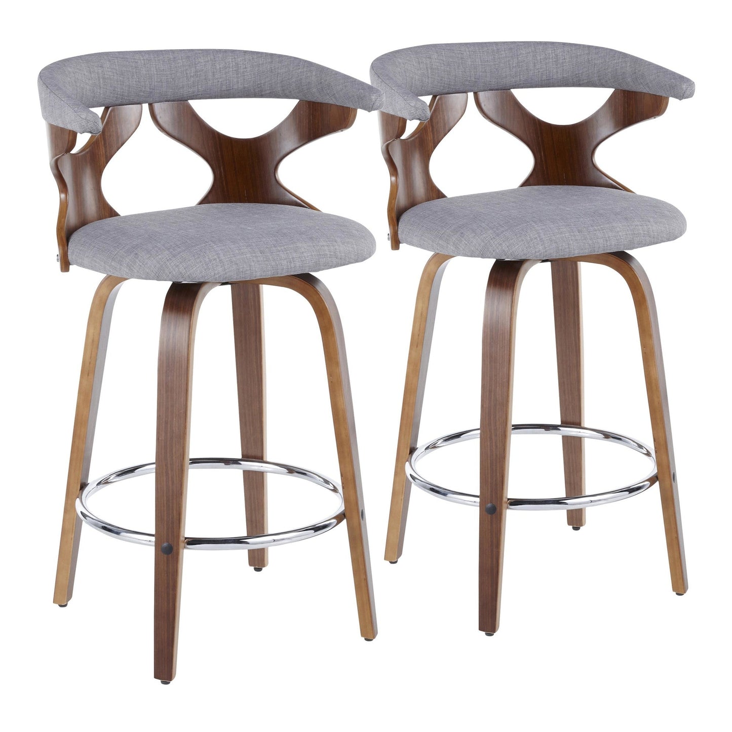 Majestic Office Furniture 26" Fixed-Height Counter Stool - Set of 2