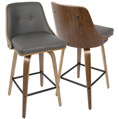 Majestic Office Furniture 26" Fixed-Height Counter Stool - Set of 2