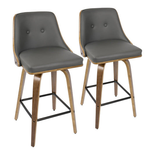 Majestic Office Furniture 26" Fixed-Height Counter Stool - Set of 2
