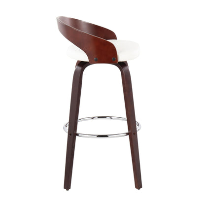 Majestic Office Furniture 30" Fixed-Height Barstool - Set of 2