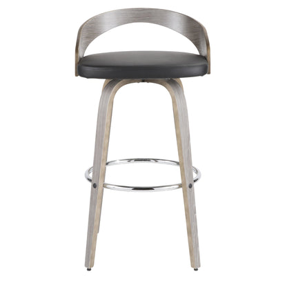 Majestic Office Furniture 30" Fixed-Height Barstool - Set of 2