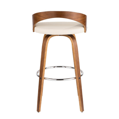 Majestic Office Furniture 30" Fixed-Height Barstool - Set of 2