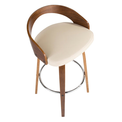 Majestic Office Furniture 30" Fixed-Height Barstool - Set of 2