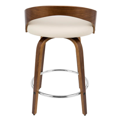Majestic Office Furniture 24" Fixed-Height Counter Stool - Set of 2