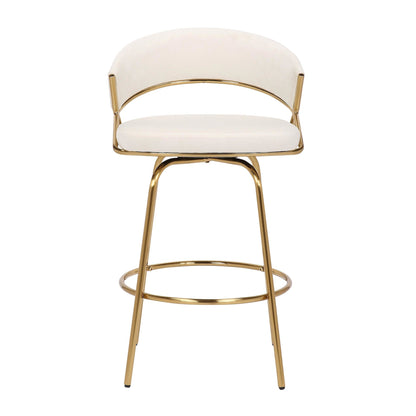 Majestic Office Furniture 26" Fixed-Height Counter Stool - Set of 2