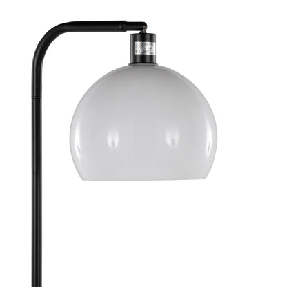 Majestic Office Furniture 66" Metal Floor Lamp with Side Table