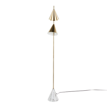 Majestic Office Furniture 65" Metal Floor Lamp