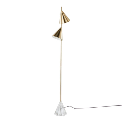Majestic Office Furniture 65" Metal Floor Lamp