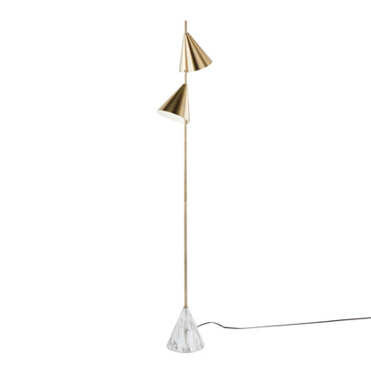 Majestic Office Furniture 65" Metal Floor Lamp