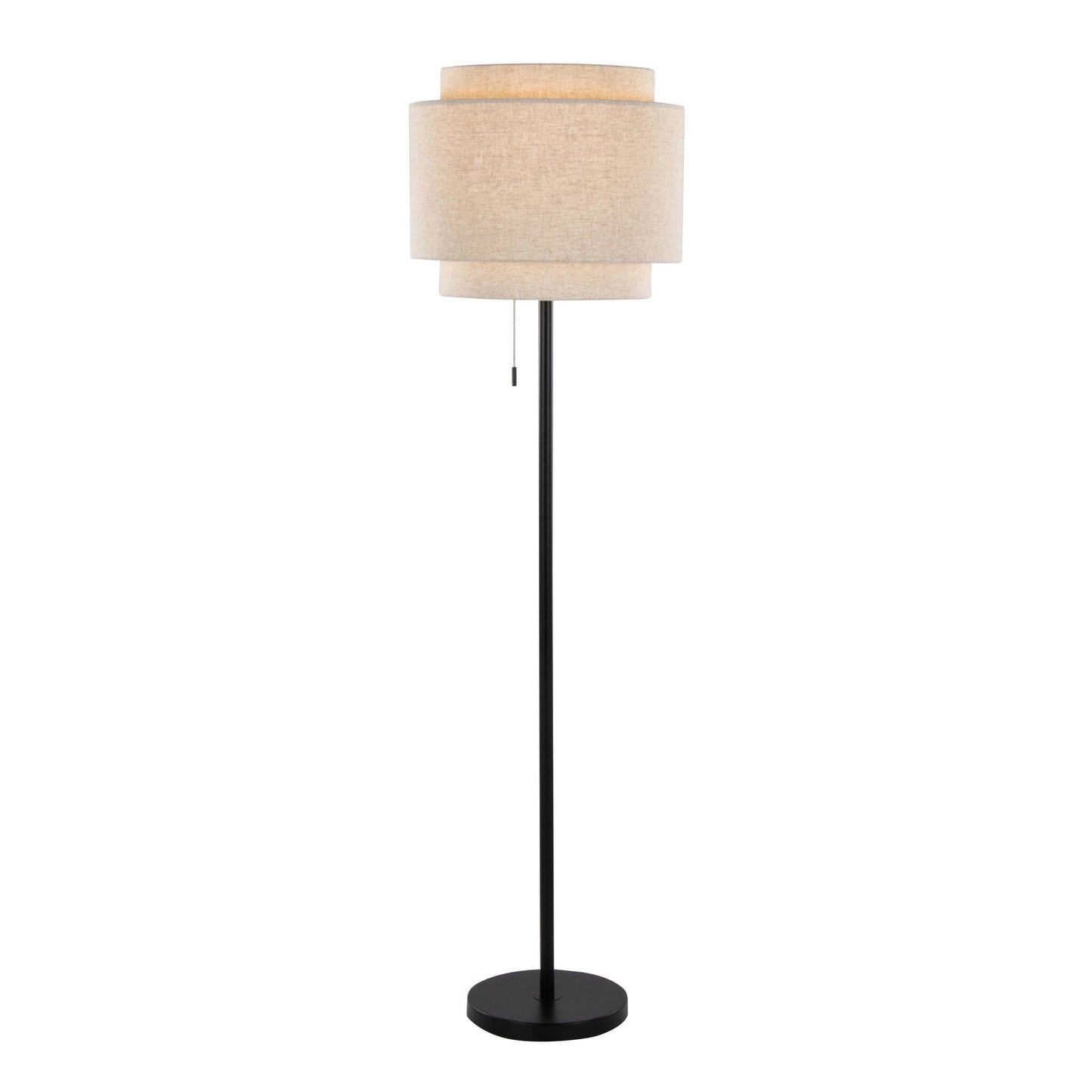 Majestic Office Furniture 64" Metal Floor Lamp