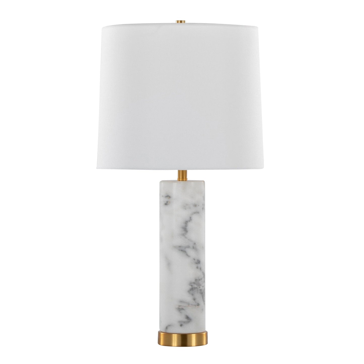 Lumisource Marbella 26" Marble Table Lamp - Set of 2