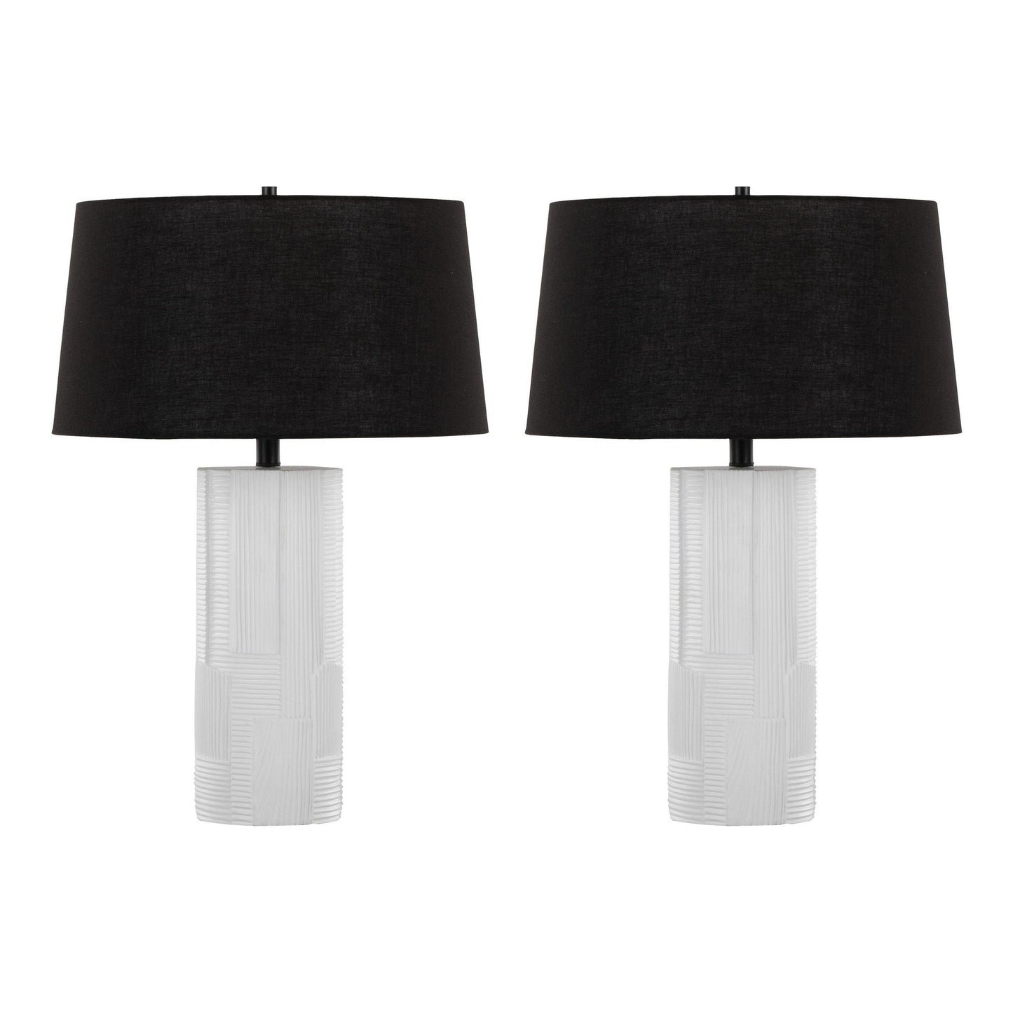 Majestic Office Furniture 26" Polyresin Table Lamp - Set of 2