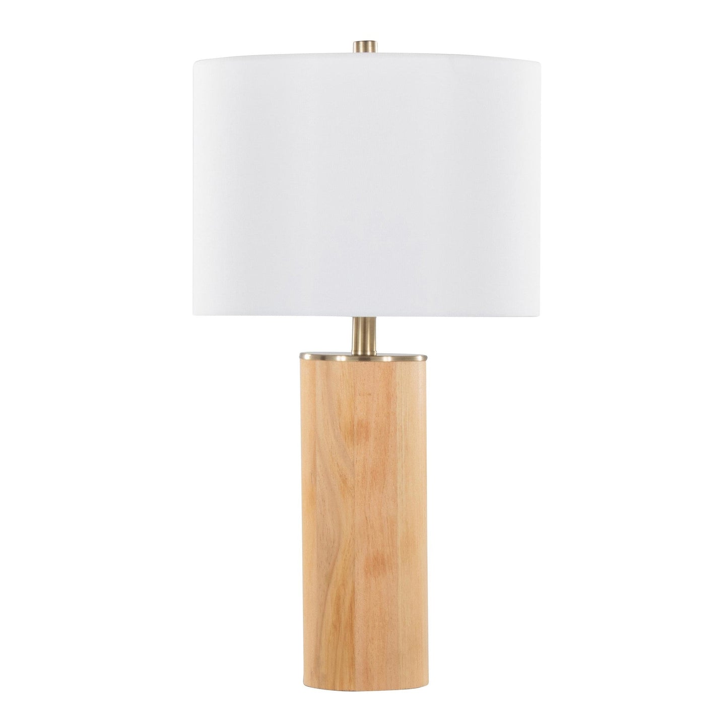 Majestic Office Furniture 27" Ash Wood Table Lamp