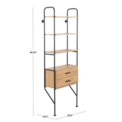 Lumisource Lean Bookcase