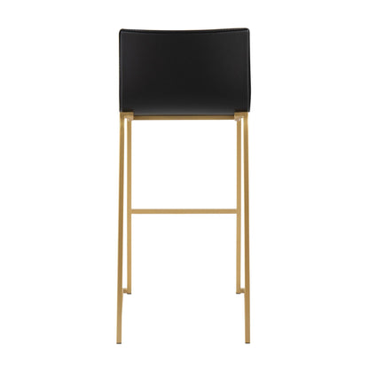 Majestic Office Furniture 30" Fixed-Height Barstool - Set of 2