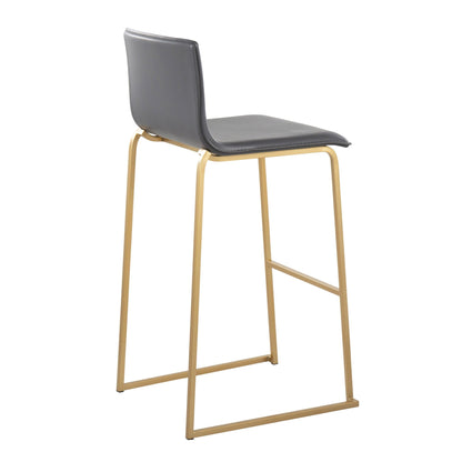 Majestic Office Furniture 30" Fixed-Height Barstool - Set of 2