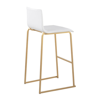 Majestic Office Furniture 30" Fixed-Height Barstool - Set of 2