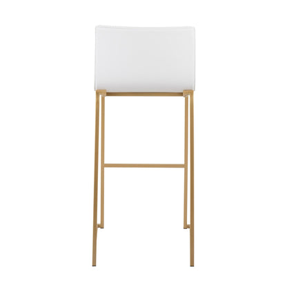 Majestic Office Furniture 30" Fixed-Height Barstool - Set of 2