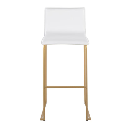 Majestic Office Furniture 30" Fixed-Height Barstool - Set of 2