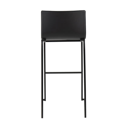 Majestic Office Furniture 30" Fixed-Height Barstool - Set of 2