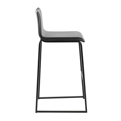 Majestic Office Furniture 30" Fixed-Height Barstool - Set of 2
