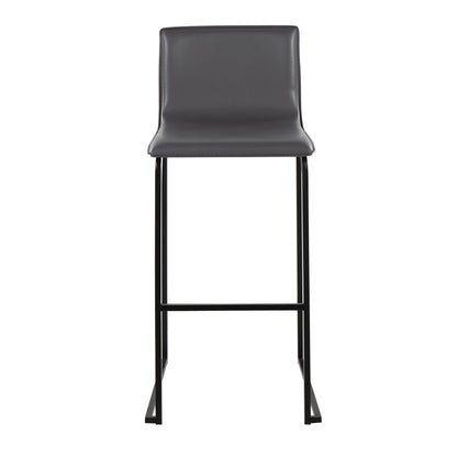 Majestic Office Furniture 30" Fixed-Height Barstool - Set of 2