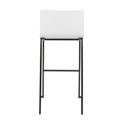 Majestic Office Furniture 30" Fixed-Height Barstool - Set of 2