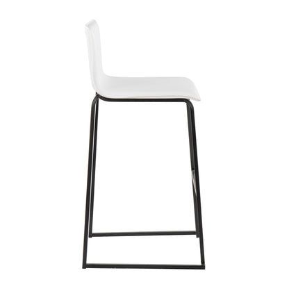 Majestic Office Furniture 30" Fixed-Height Barstool - Set of 2