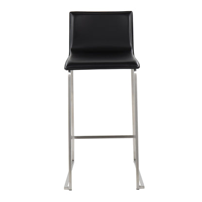 Majestic Office Furniture 30" Fixed-Height Barstool - Set of 2
