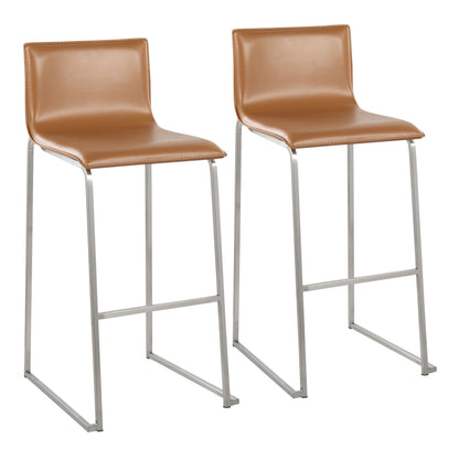 Majestic Office Furniture 30" Fixed-Height Barstool - Set of 2