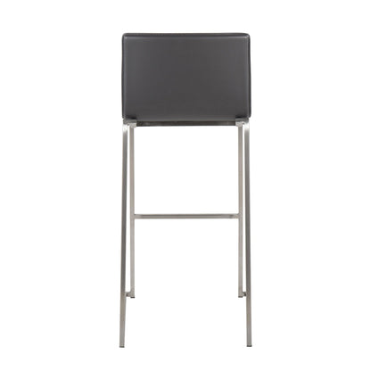 Majestic Office Furniture 30" Fixed-Height Barstool - Set of 2