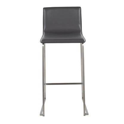 Majestic Office Furniture 30" Fixed-Height Barstool - Set of 2