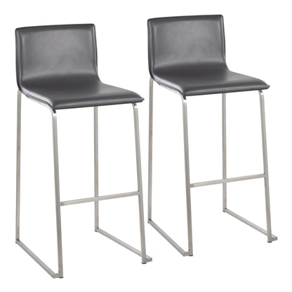 Majestic Office Furniture 30" Fixed-Height Barstool - Set of 2