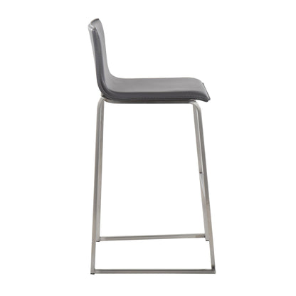 Majestic Office Furniture 30" Fixed-Height Barstool - Set of 2