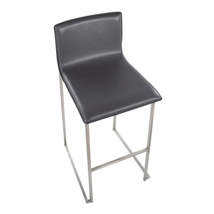 Majestic Office Furniture 30" Fixed-Height Barstool - Set of 2