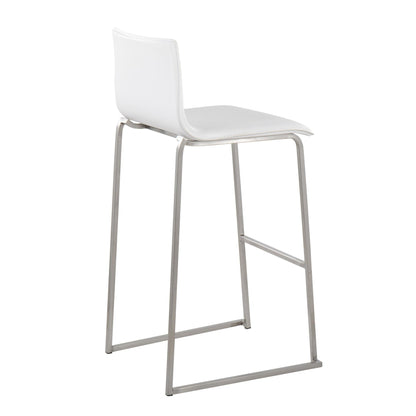 Majestic Office Furniture 30" Fixed-Height Barstool - Set of 2