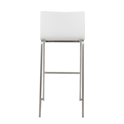 Majestic Office Furniture 30" Fixed-Height Barstool - Set of 2