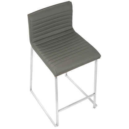 Majestic Office Furniture 26" Fixed-Height Counter Stool - Set of 2