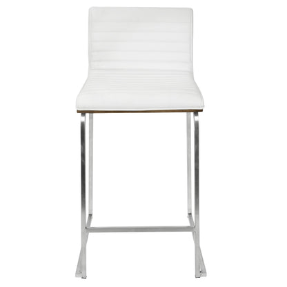 Majestic Office Furniture 26" Fixed-Height Counter Stool - Set of 2