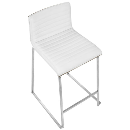 Majestic Office Furniture 26" Fixed-Height Counter Stool - Set of 2