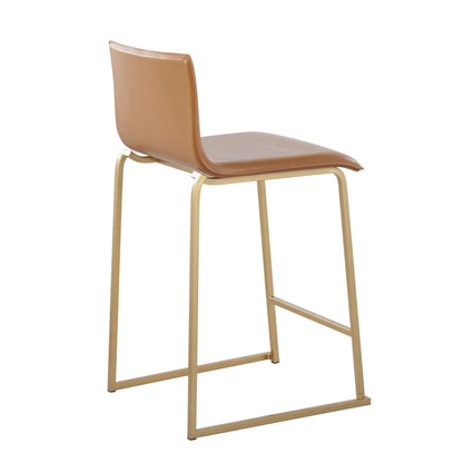 Majestic Office Furniture 26" Fixed-Height Counter Stool - Set of 2
