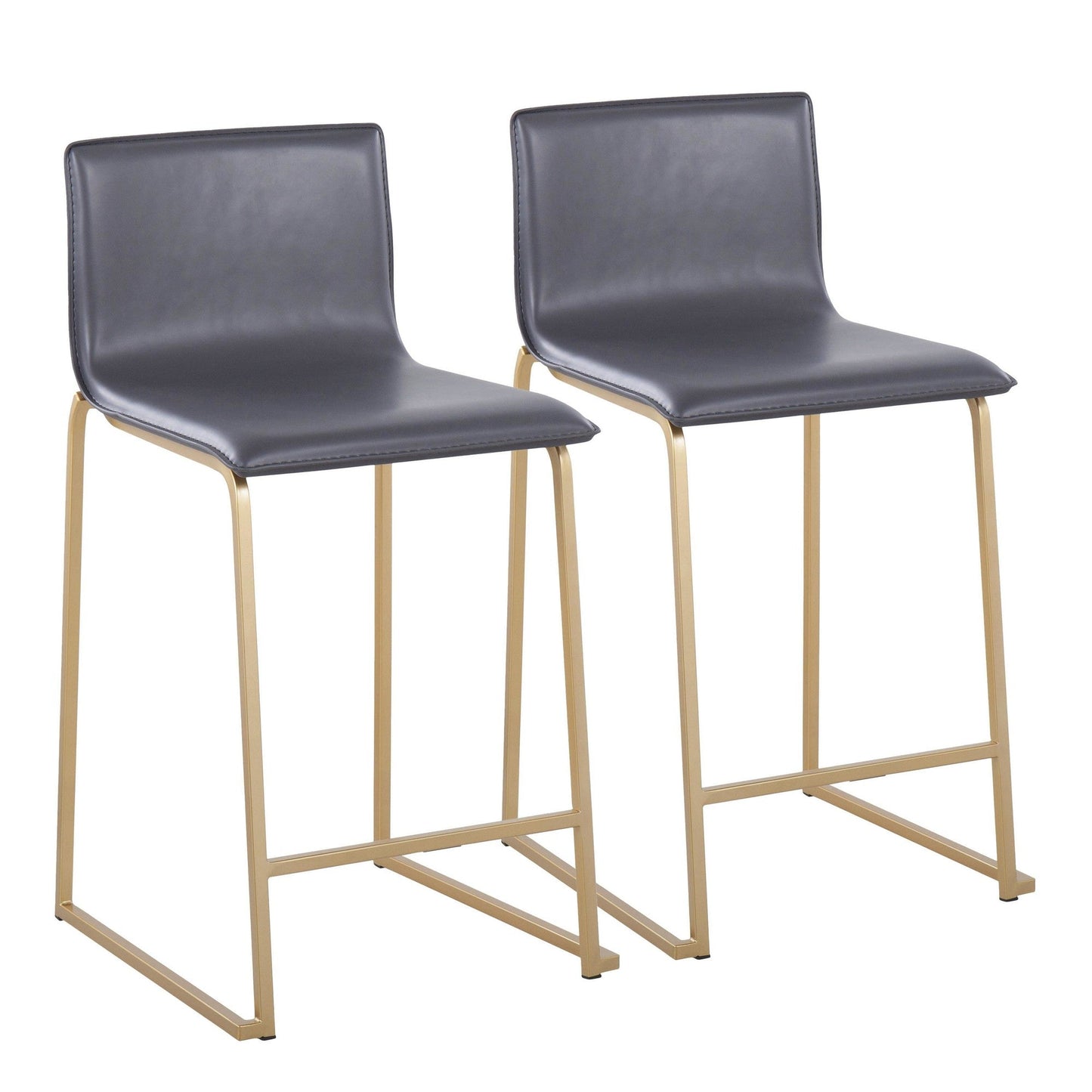 Majestic Office Furniture 26" Fixed-Height Counter Stool - Set of 2