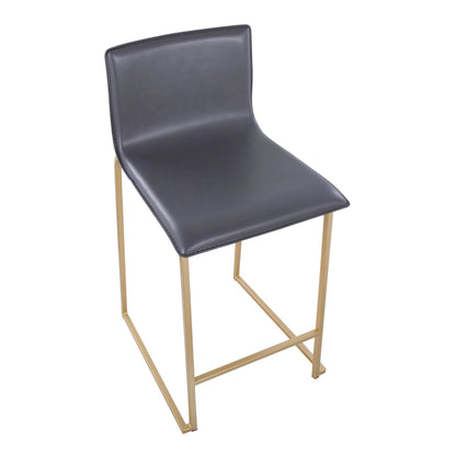 Majestic Office Furniture 26" Fixed-Height Counter Stool - Set of 2
