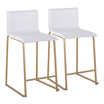 Majestic Office Furniture 26" Fixed-Height Counter Stool - Set of 2