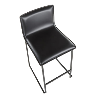 Majestic Office Furniture 26" Fixed-Height Counter Stool - Set of 2